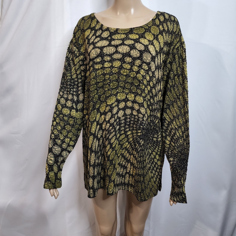 LS Collections blouse size XL Long sleeves